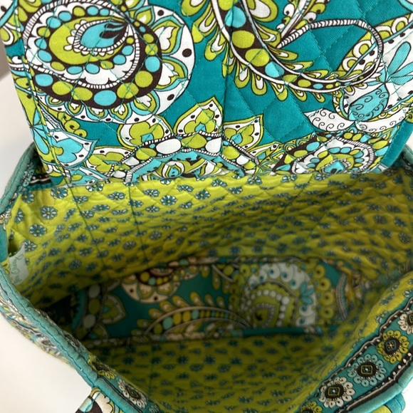 Vera Bradley Peacock Tote Bag Purse Retired - Picture 6 of 11